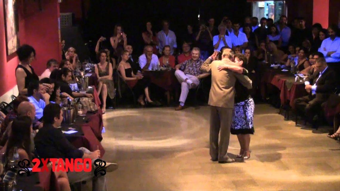 Tango Argentino: Osvaldo y Coca Cartery en milonga Porteño y Bailarin Feb 2011